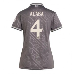 Real Madrid David Alaba #4 Tredje Tröja Dam 2024-25 Kortärmad